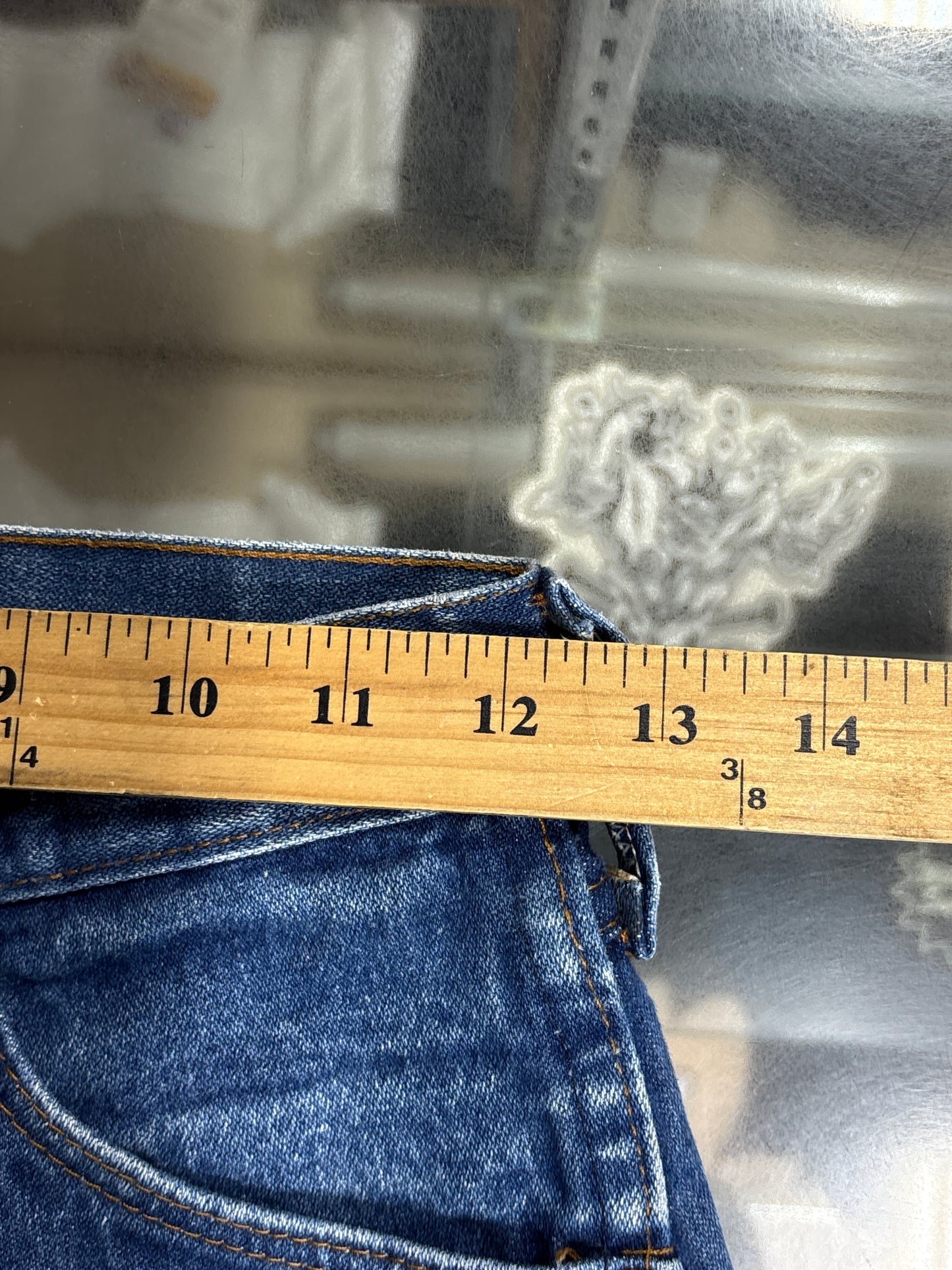 Vintage 90's Wrangler Women's Blue Denim Western Jeans Size 24x32