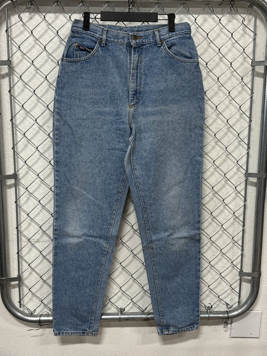 Vintage 90's Lee Women's Light Wash Denim Jeans Size 30x31
