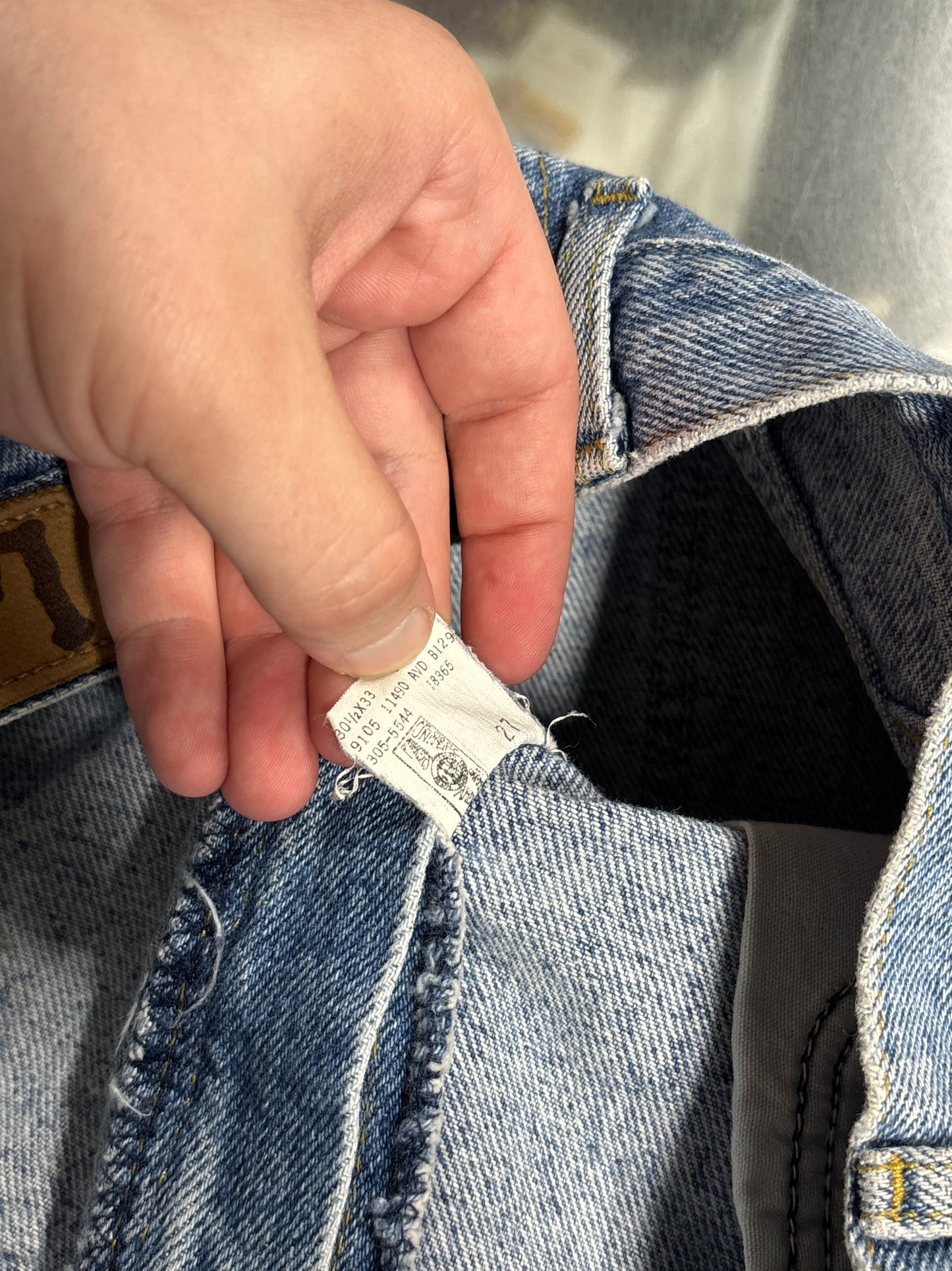 Vintage 90's Lee Women's Light Wash Denim Jeans Size 30x31