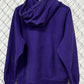 Supreme Purple Cross Box Logo Hoodie Size Large