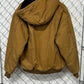Cabela's Brown Workwear Zip Up Insulated Jacket Size Medium