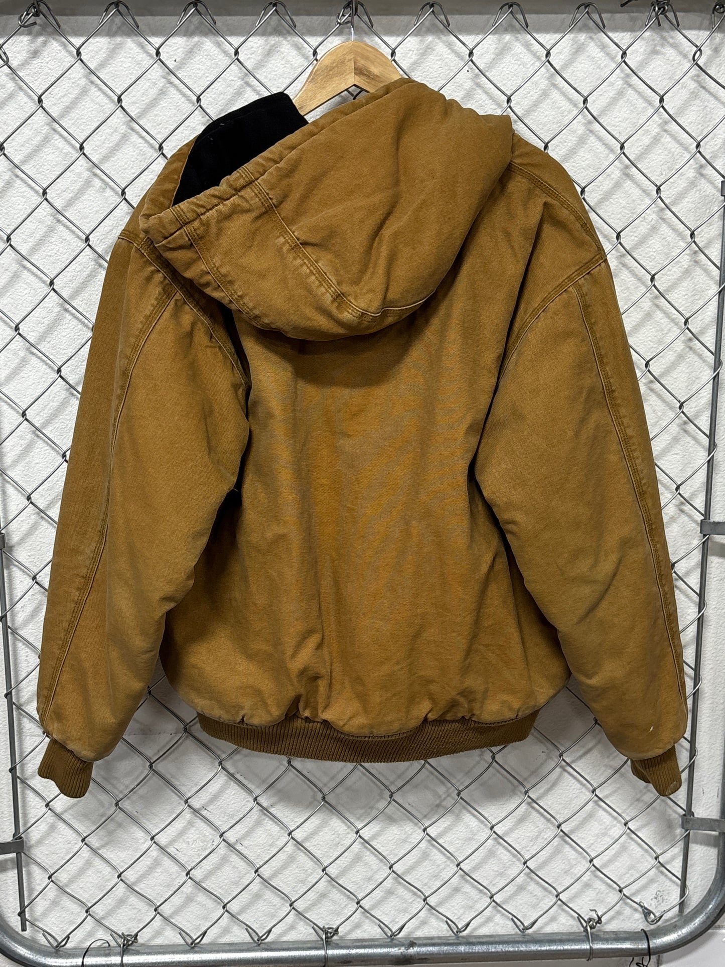 Cabela's Brown Workwear Zip Up Insulated Jacket Size Medium