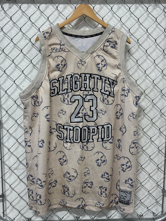 Slightly Stoopid #23 Summertime Basketball Jersey Size XXL