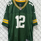 Nike Green Bay Packers On Field Aaron Rodgers Jersey Size 52 XL