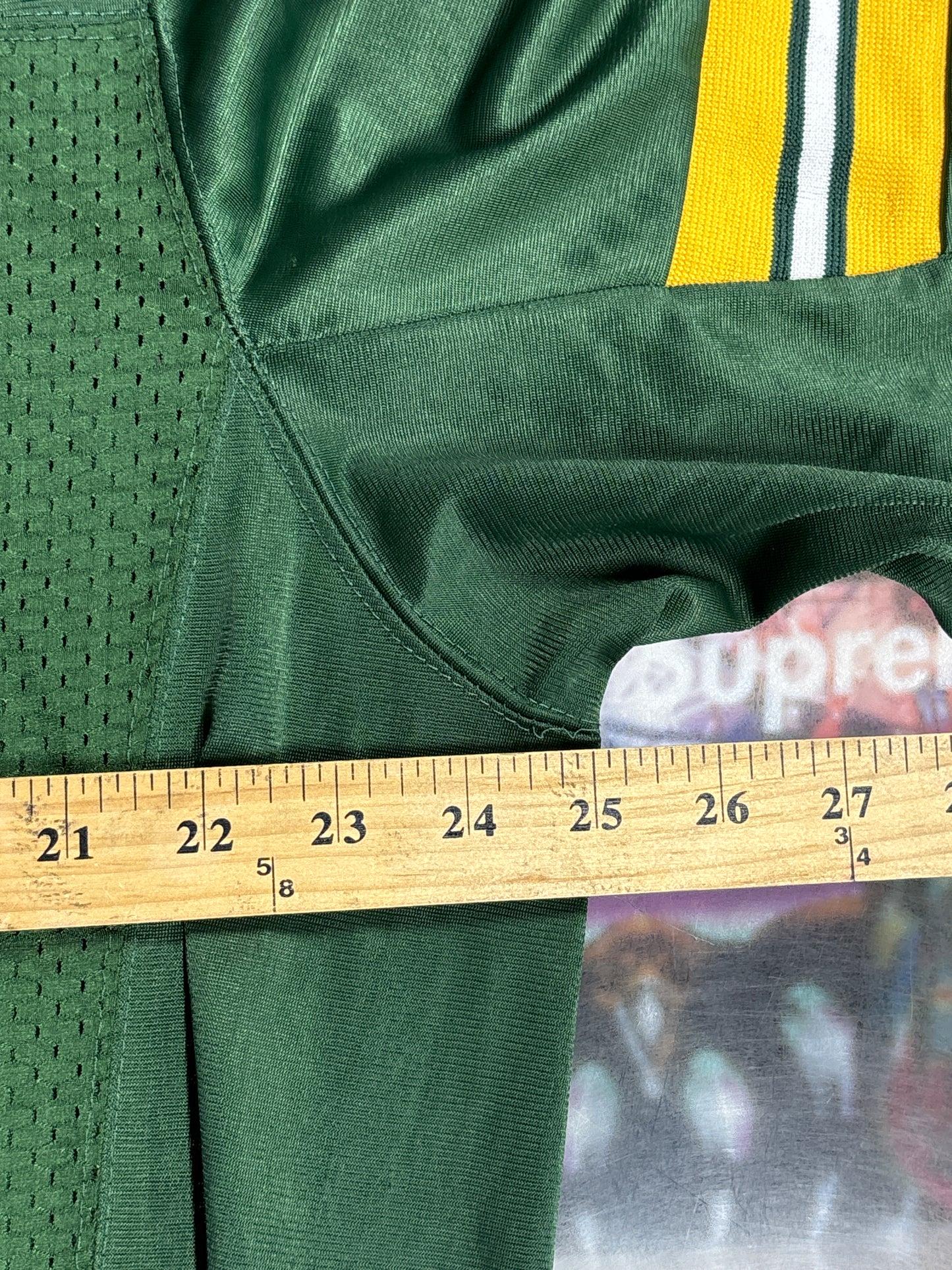Nike Green Bay Packers On Field Aaron Rodgers Jersey Size 52 XL