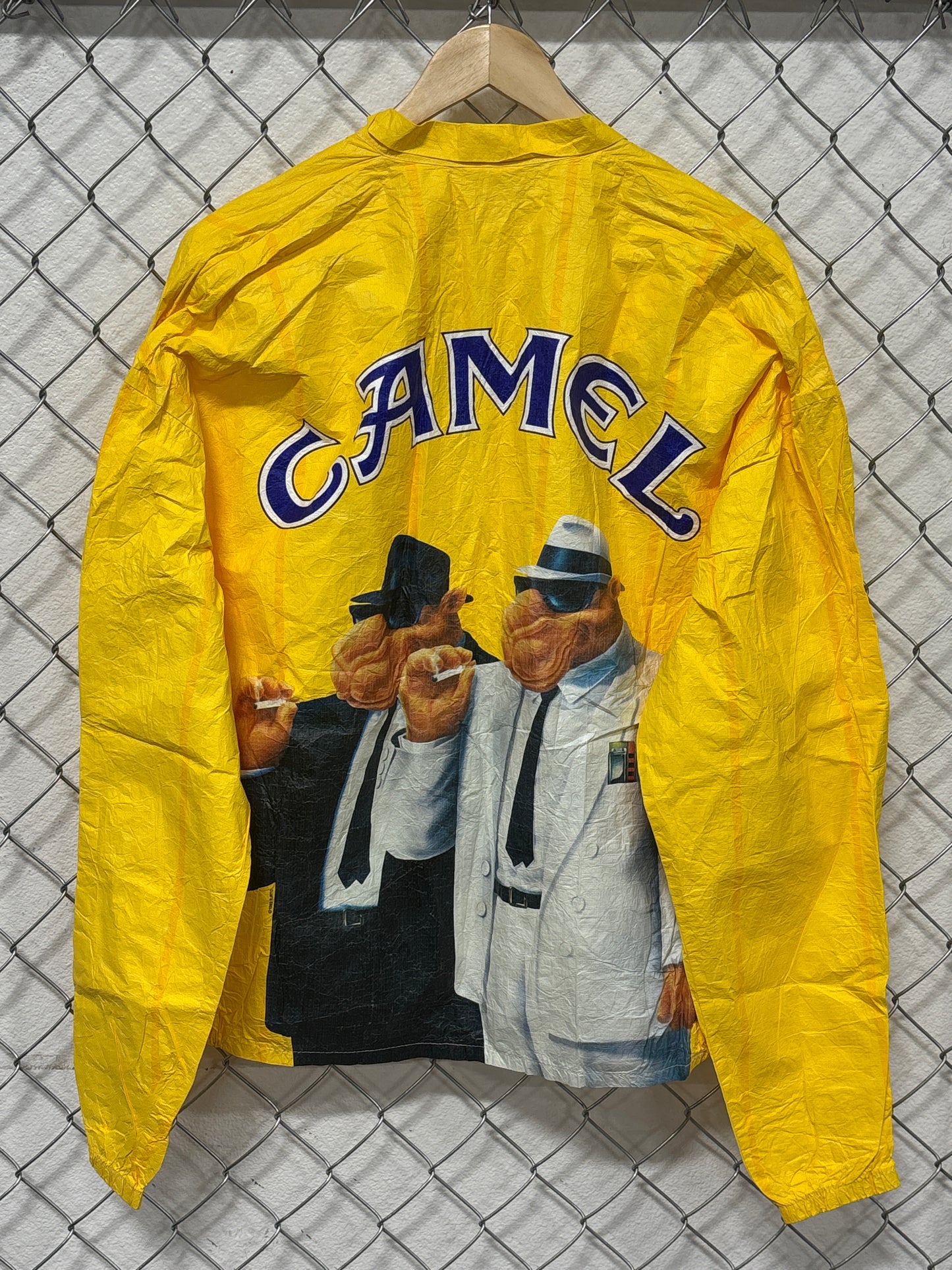 Vintage 90's Camel Tyvek Cigarette Promo Jacket Size XL