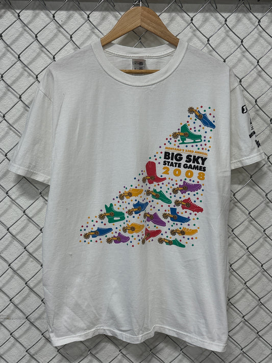Montana Big Sky State Games Graphic Tee Size Large