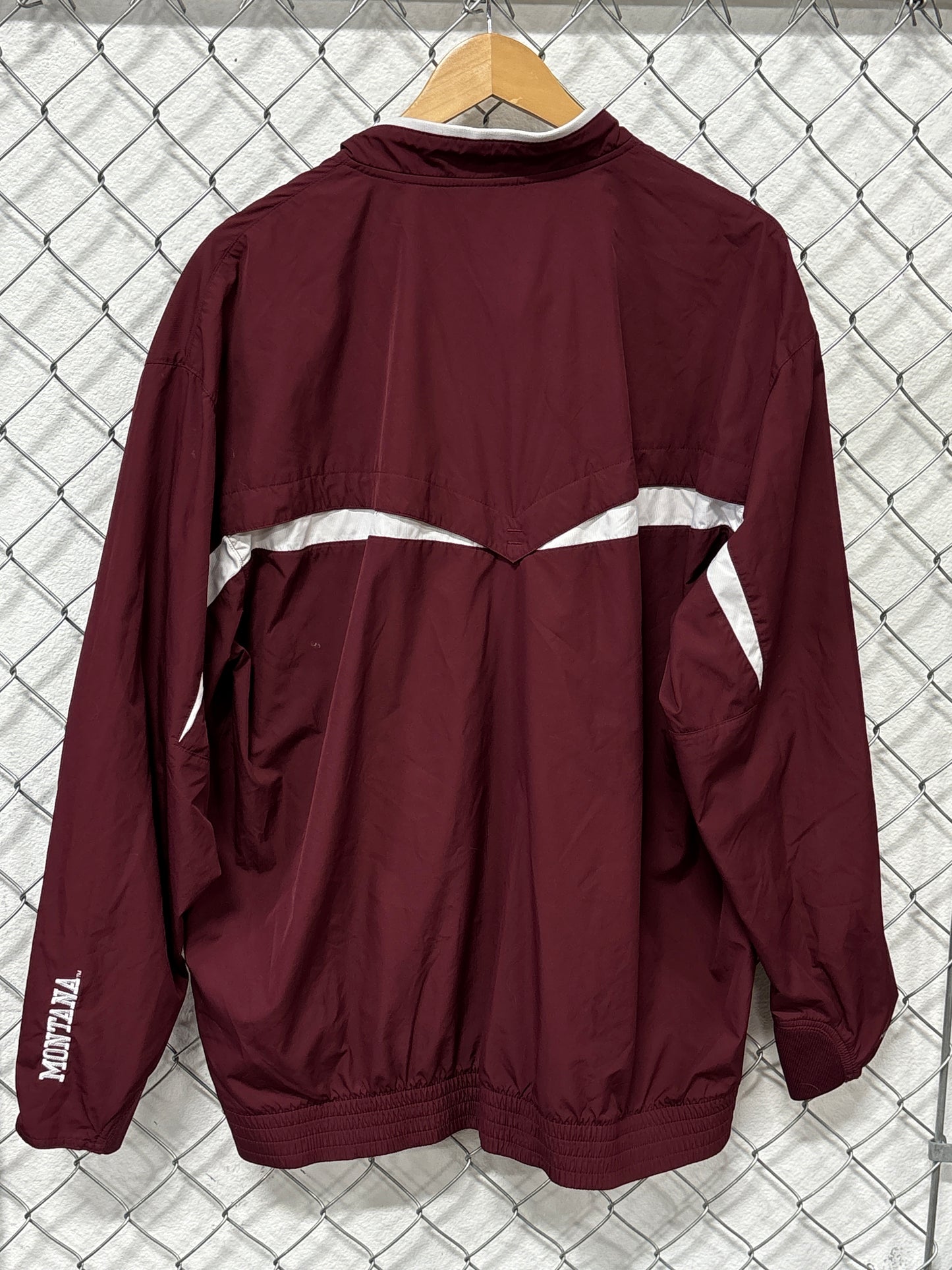 Nike University of Montana Grizzlies Quarter Zip Jacket Size XL