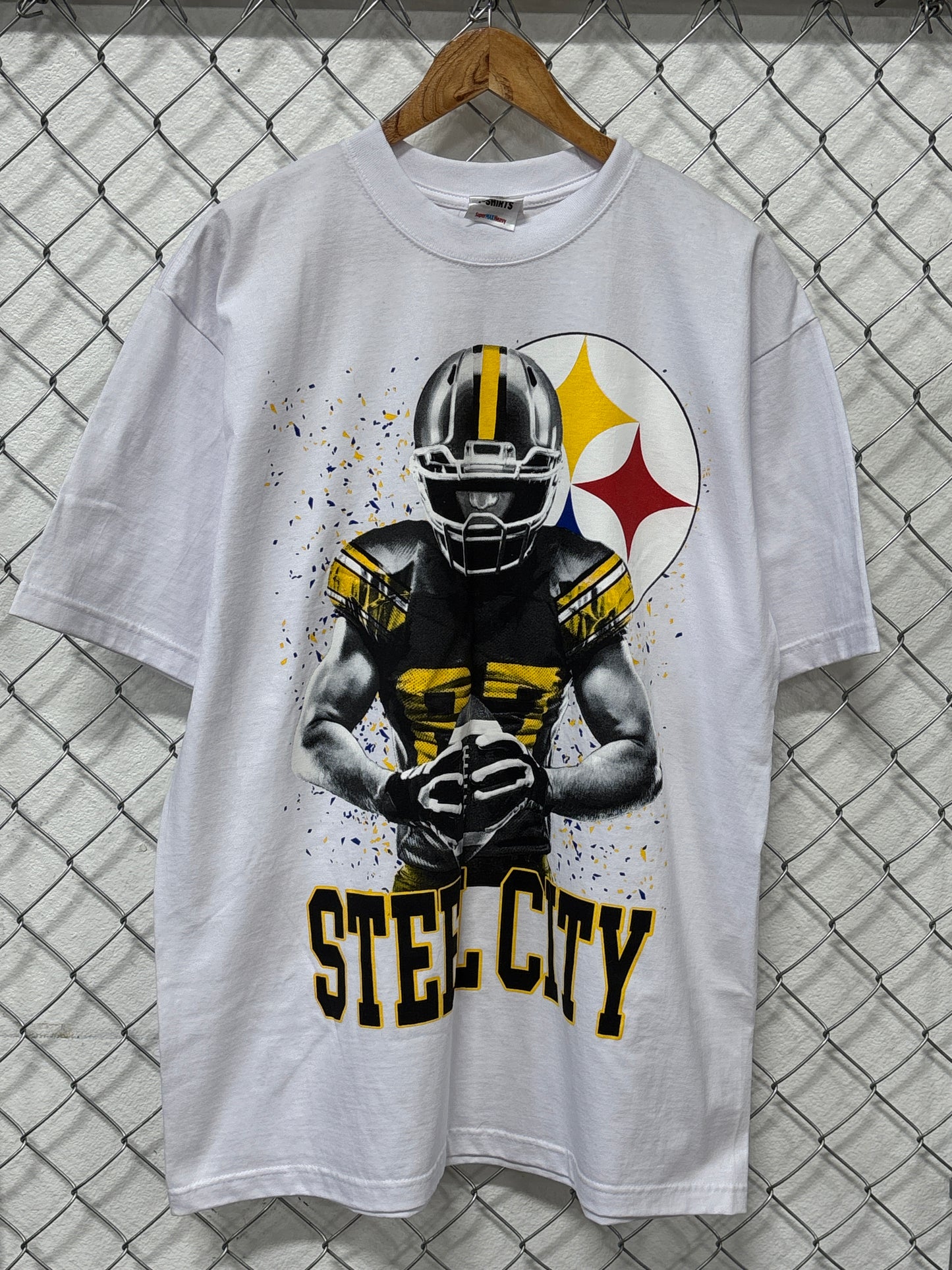 Shaka Wear Pittsburgh Steelers Steel City NFL Tee Size XL