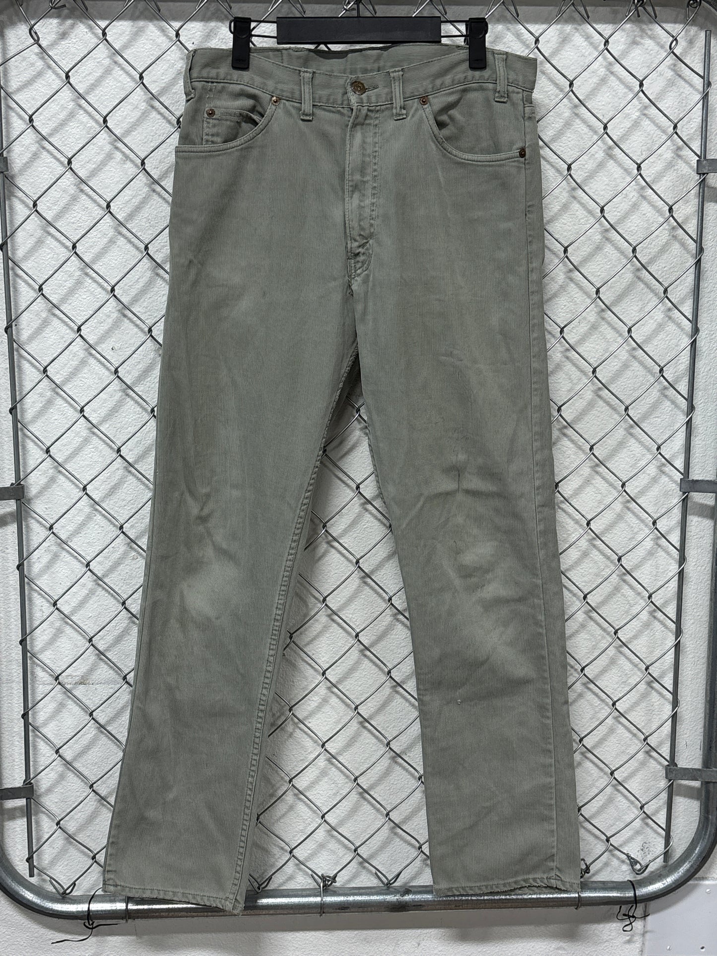 Vintage Levi's Big E Light Green Trouser Pants Size 32x30