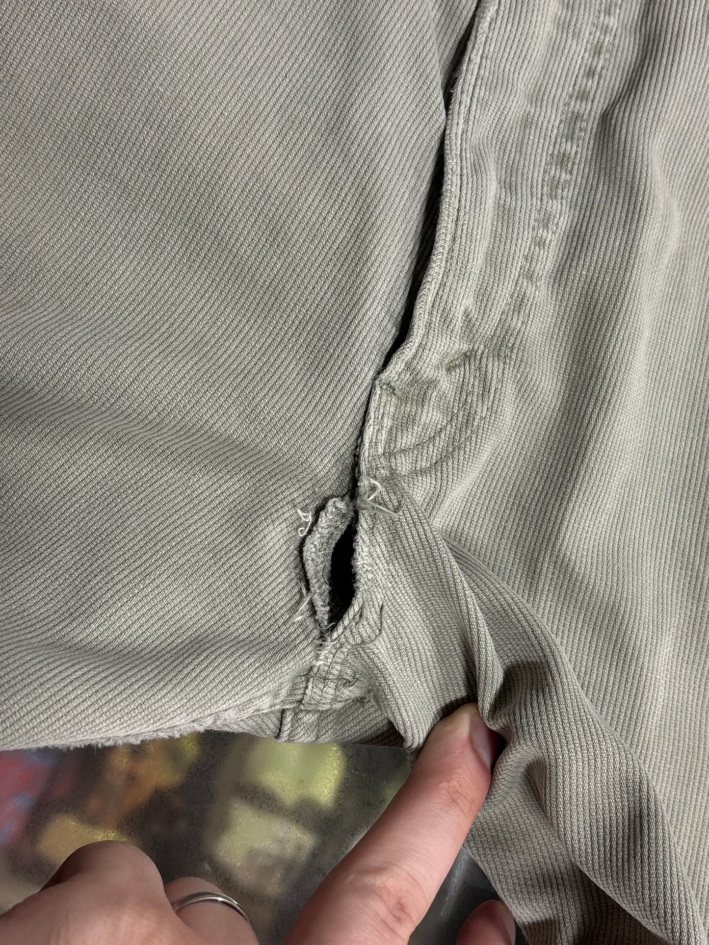 Vintage Levi's Big E Light Green Trouser Pants Size 32x30
