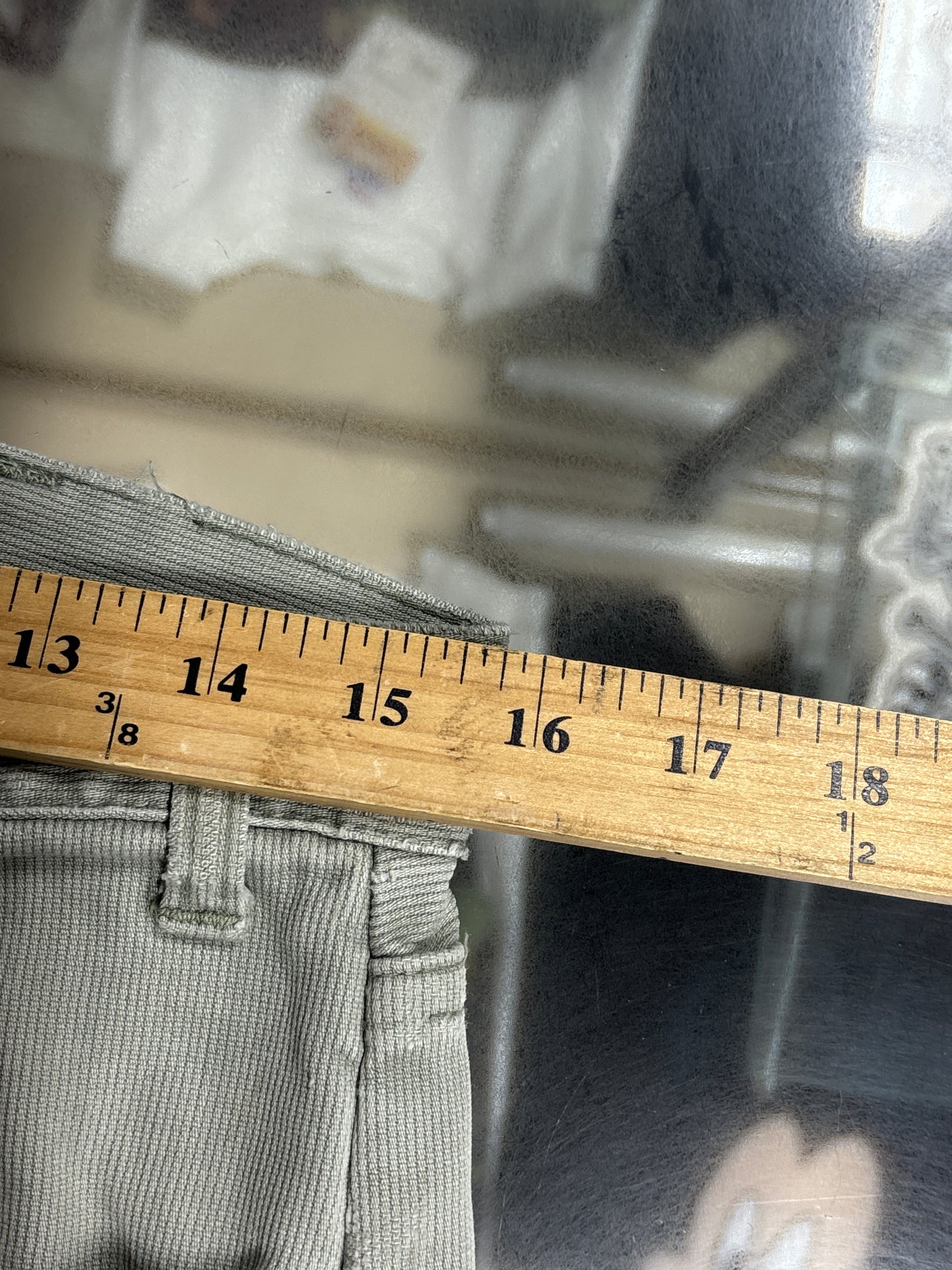 Vintage Levi's Big E Light Green Trouser Pants Size 32x30