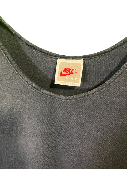 Vintage 80's Nike Just Do It Black Tank Top Size Medium