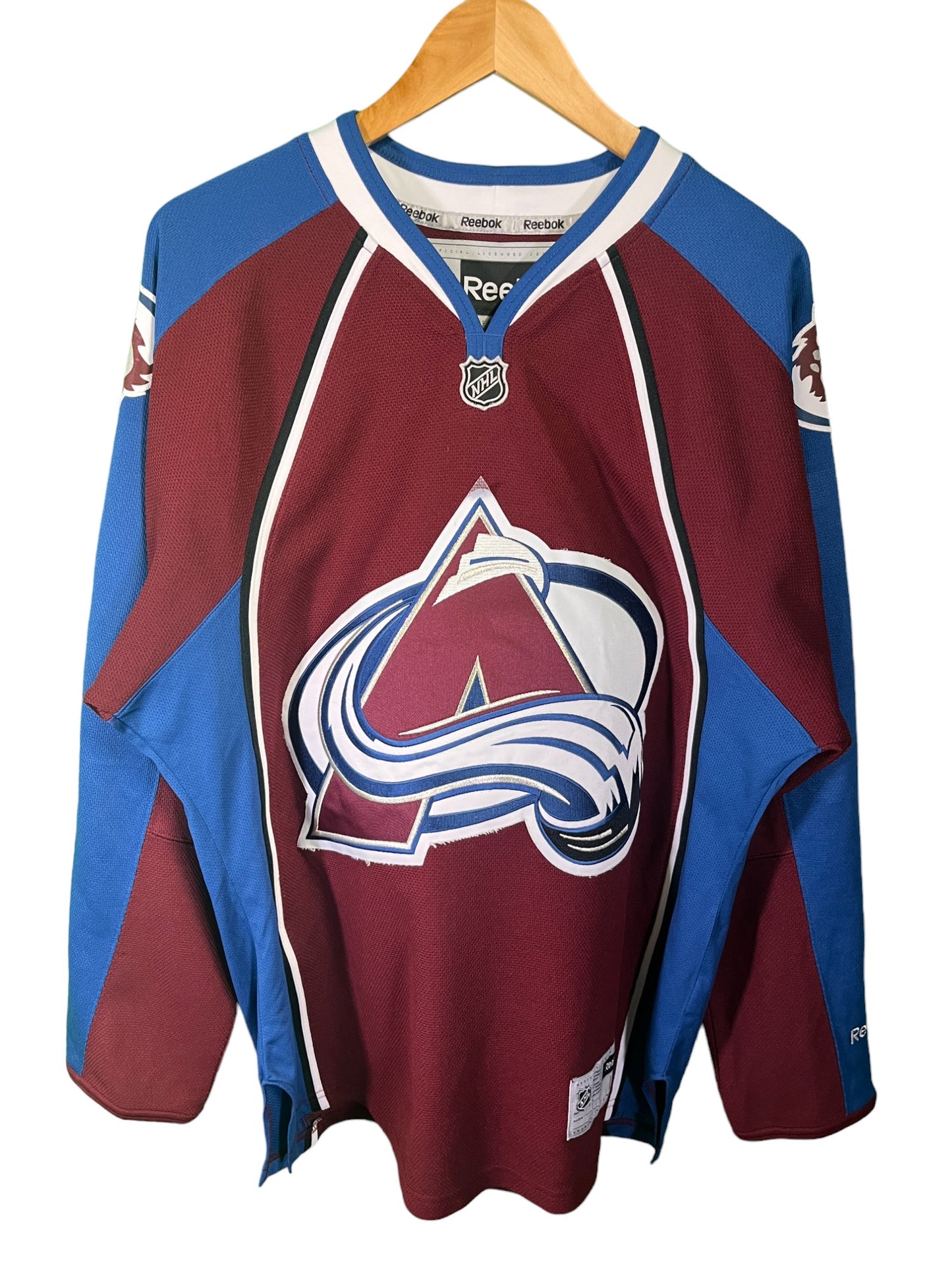 Reebok Colorado Avalanche Varlamov Hockey Jersey Size Large