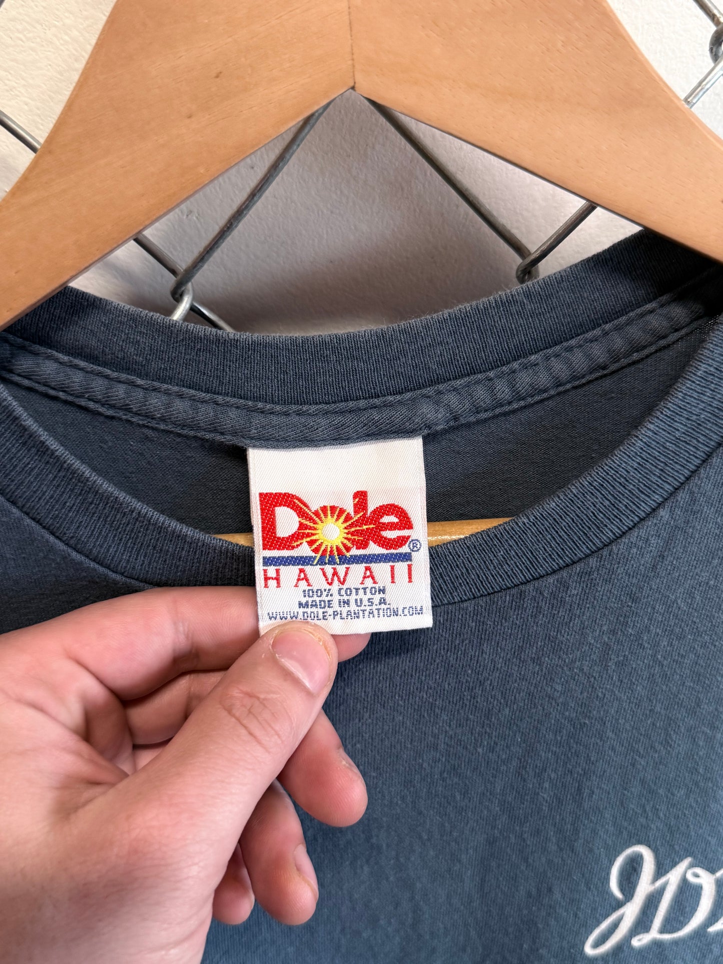 Vintage Dole Pineapple Hawaii Product Graphic Tee Size Medium