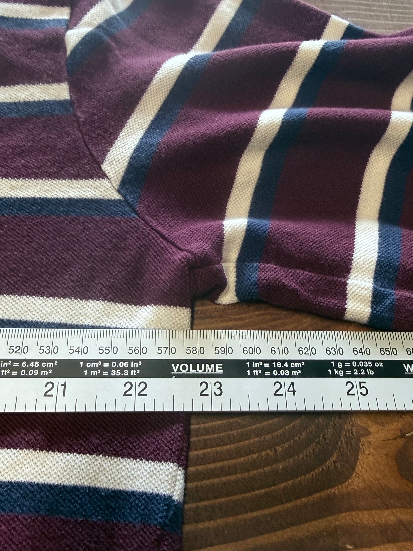 Vintage Polo Ralph Lauren Long Sleeve Striped Shirt Size Large