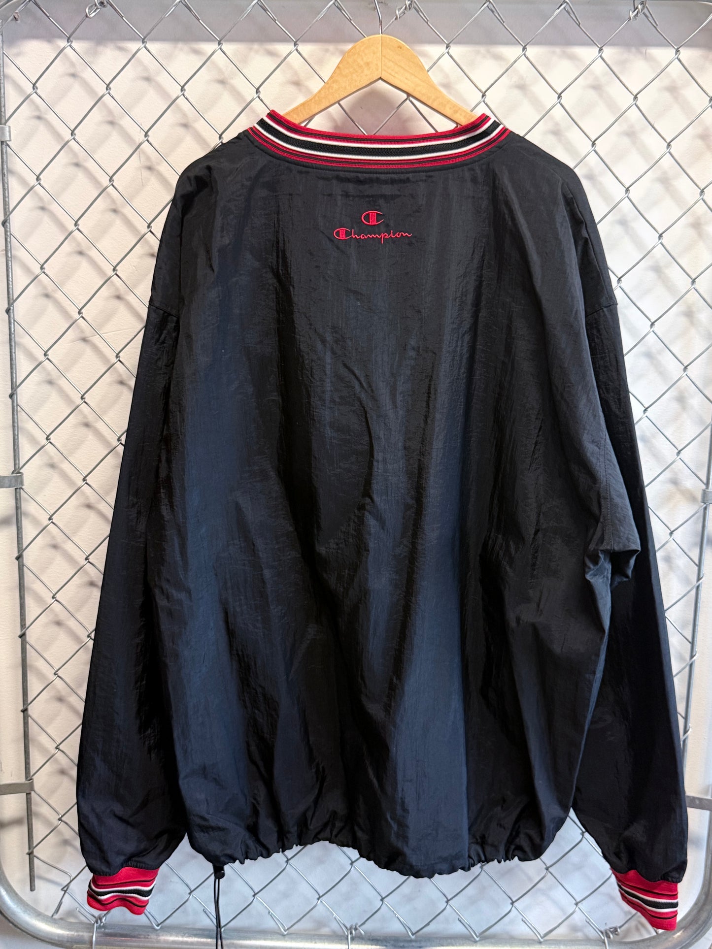 Vintage 90's Champion Utah Collegiate Spellout Jacket Size XXL