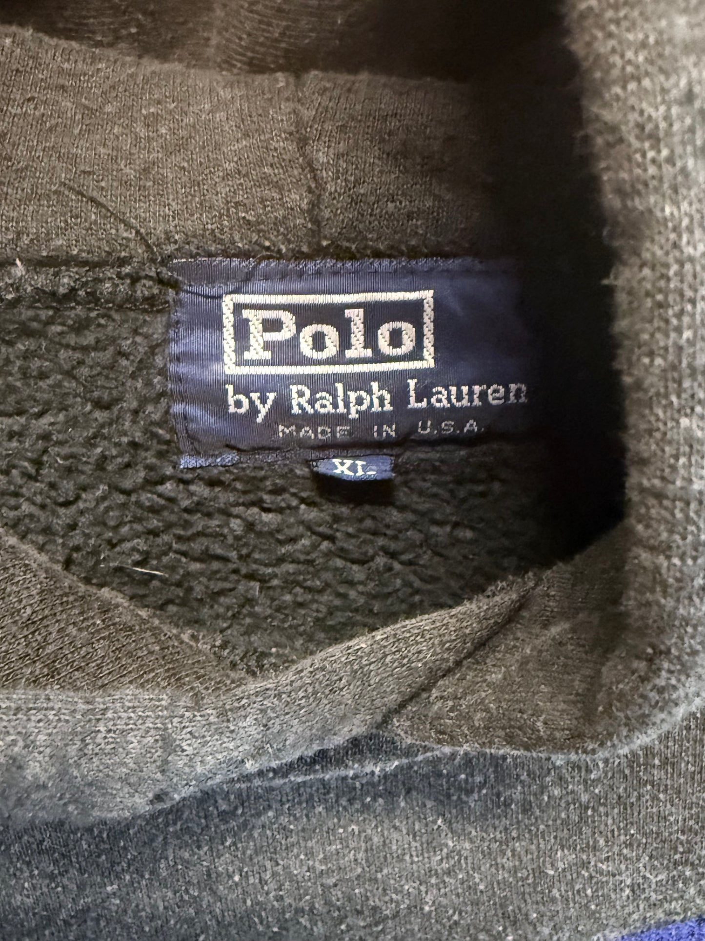 Vintage 90's Polo Ralph Lauren Boot RL 94 Sailing Hoodie Size XL