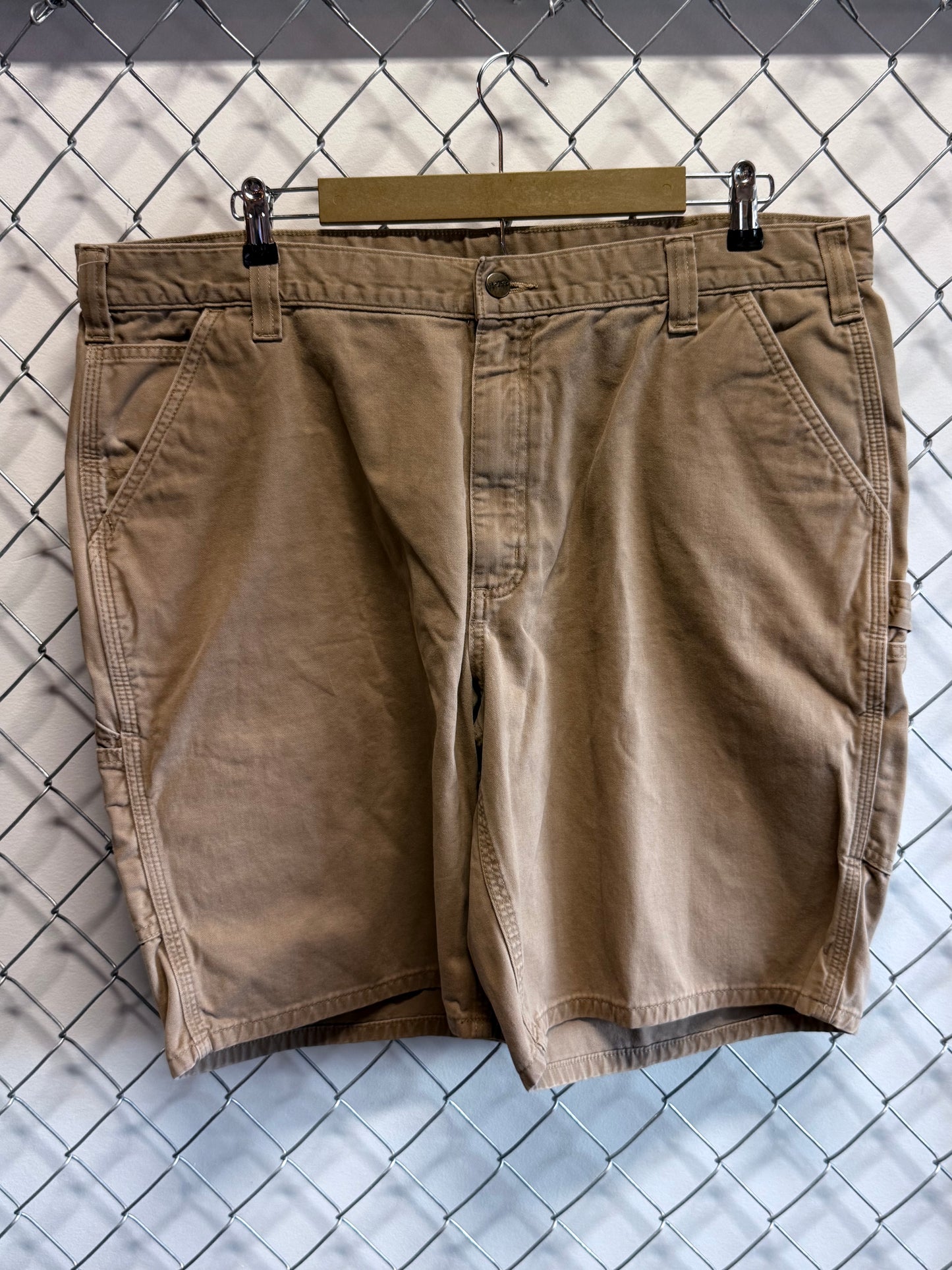 Carhartt Brown Carpenter Shorts Size 38