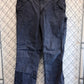Carhartt Navy Blue Faded Carpenter Pants Size 34x30