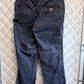 Carhartt Navy Blue Faded Carpenter Pants Size 34x30