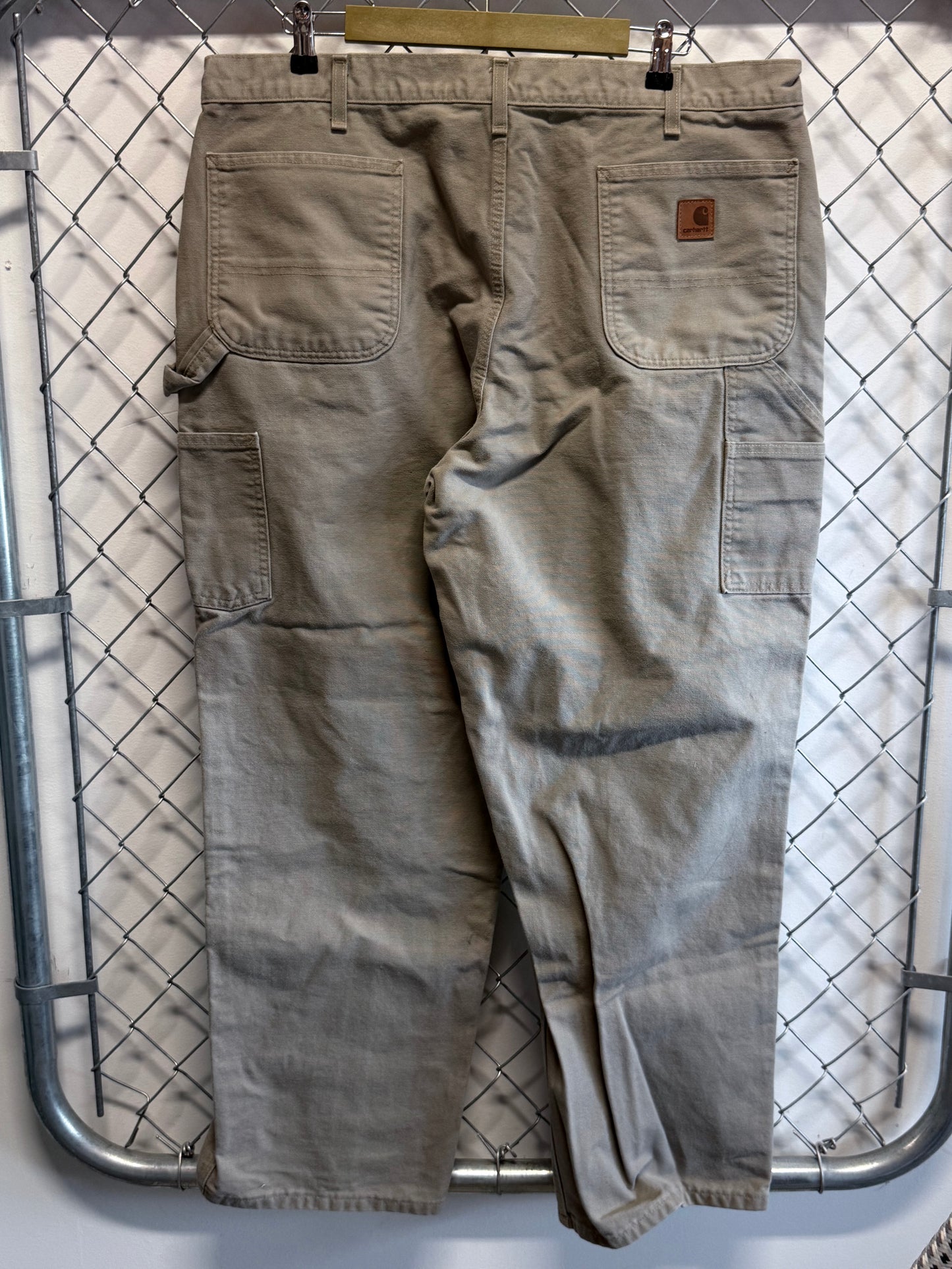 Carhartt Tan Carpenter Pants Size 38x29