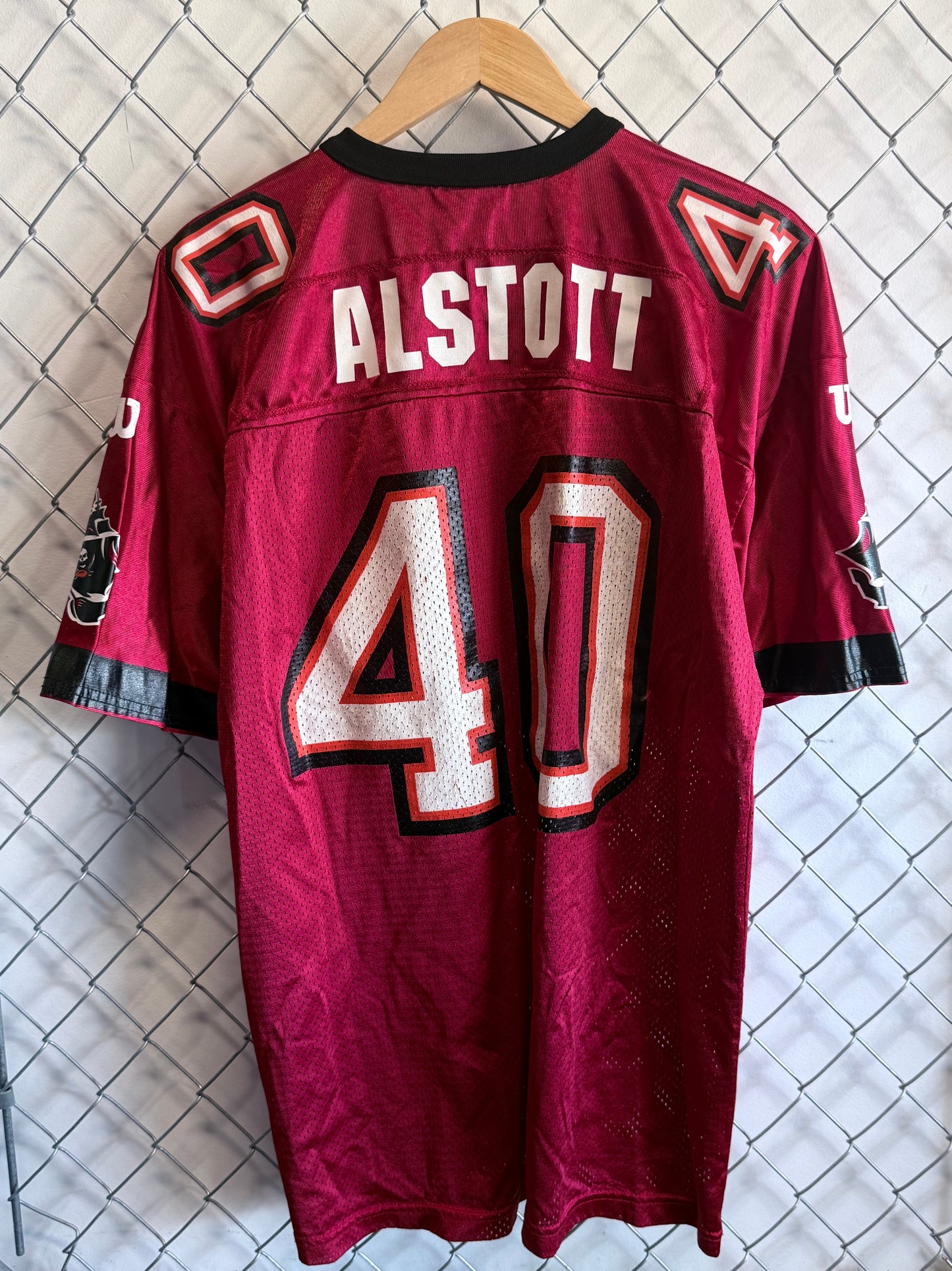 Vintage Tampa Bay Buccaneers Mike Alstott Jersey Size XL