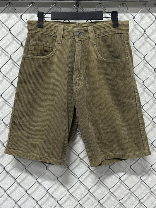 Vintage 90's Billabong Made in USA Corduroy Board Shorts Size 28