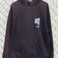 Stussy Y2K Faded Spray Paint Tag Hoodie Size Large
