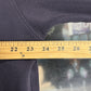 Stussy Y2K Faded Spray Paint Tag Hoodie Size Large