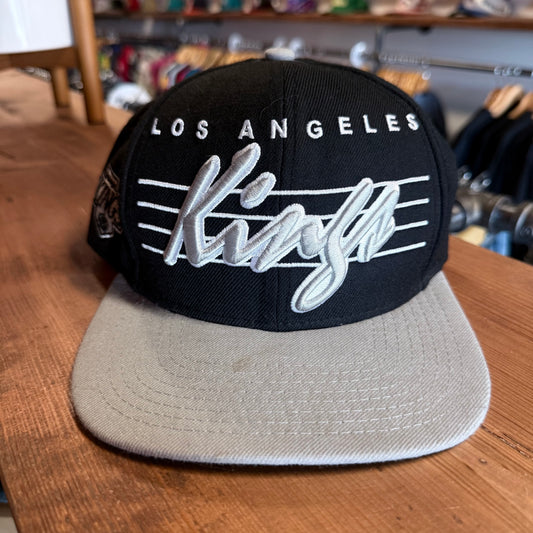 Los Angeles King NHL Script Spellout Snapback Hat