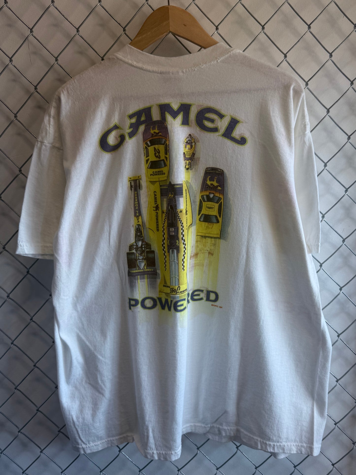 Vintage 90's Camel Cigarettes Racing Team Promo Tee Size XL