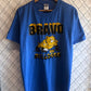 Vintage Bravo Bulldogs Mascot Graphic Tee Size XL
