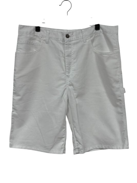Dickies White Carpenter Shorts Size 34