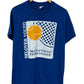 Vintage 1990 Volvo Tennis League Graphic Tee Size Large