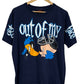 Vintage 90's Get Out Of My Face Elmer Fudd Daffy Duck Cartoon Tee Size Large