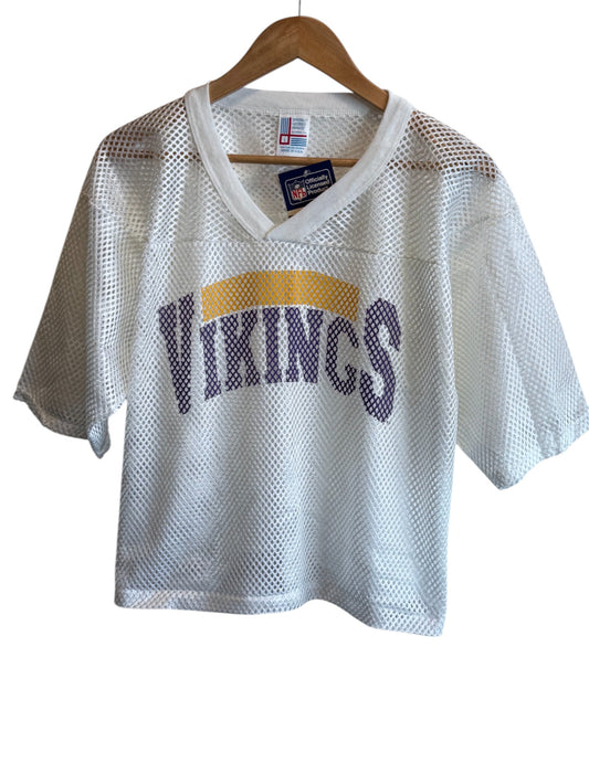 Vintage 80's Minnesota Vikings Mesh NFL Jersey Size Large NWT