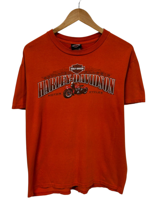 Harley Davidson Grand Cayman Islands Biker Graphic Tee Size Large