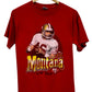 Vintage 90's Joe Montana San Francisco 49ers NFL Graphic Tee Size Medium