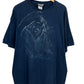 Vintage Y2K Grim Reaper Big Print Skull Graphic Tee Size XXL