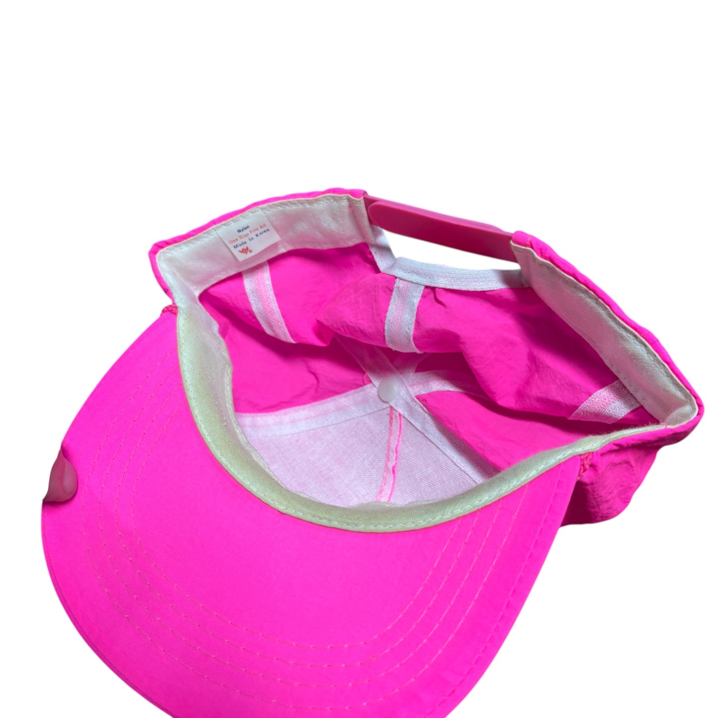 Vintage 90's Lamborghini Hot Pink Snapback Hat