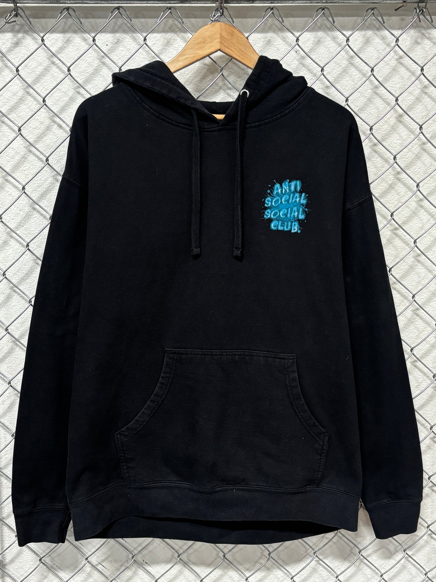 Anti Social Social Club ASSC Black Hoodie Size XL