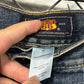 Y2K Route 66 Denim Cargo Shorts Size 36