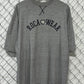 Y2K Rocawear Baggy Hip Hop Grey Graphic Tee Size XXL