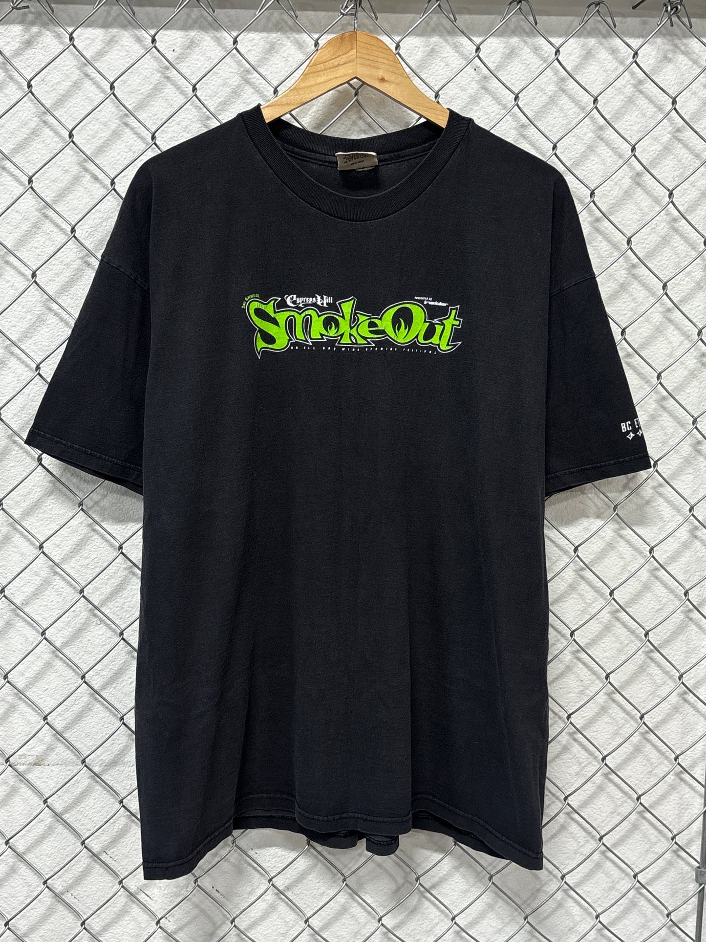 Vintage 1999 Smoke Out Cypress Hill Deftones De La Soul Tee Size XXL