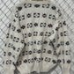 Vintage Knightsbridge Acrylic Knit Pattern Sweater Size Large