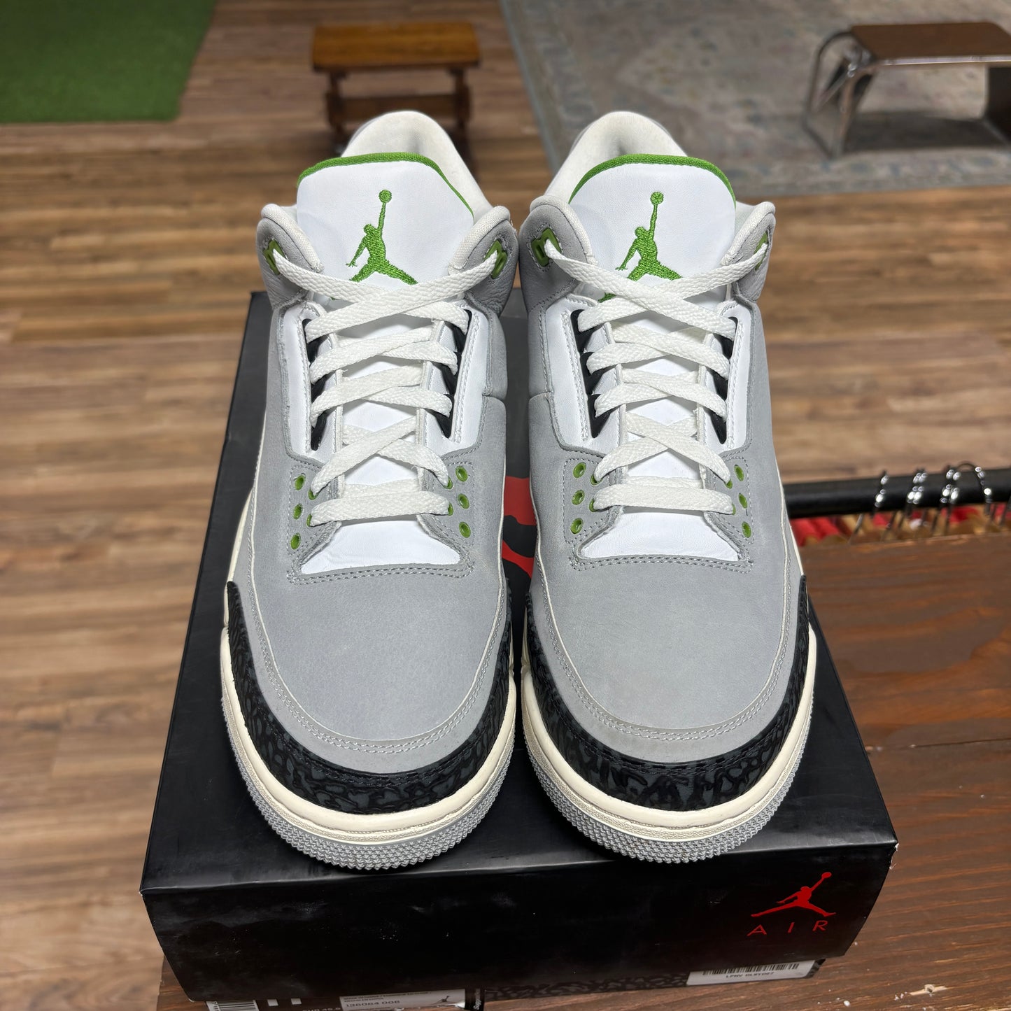 Jordan 3 'Chlorophyll' Size 11.5