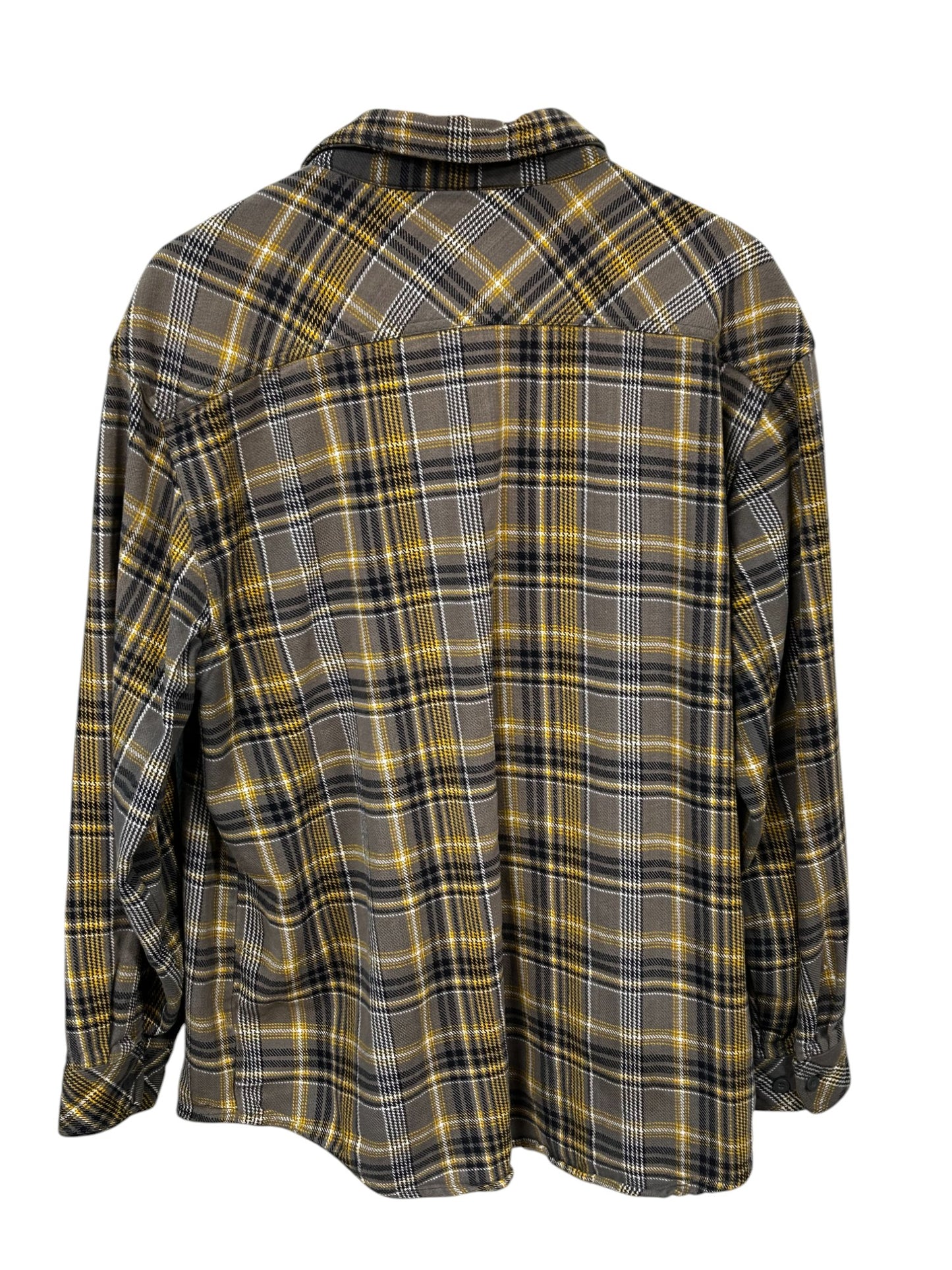 Dickies Plaid Flannel Work Long Sleeve Shirt Size XL
