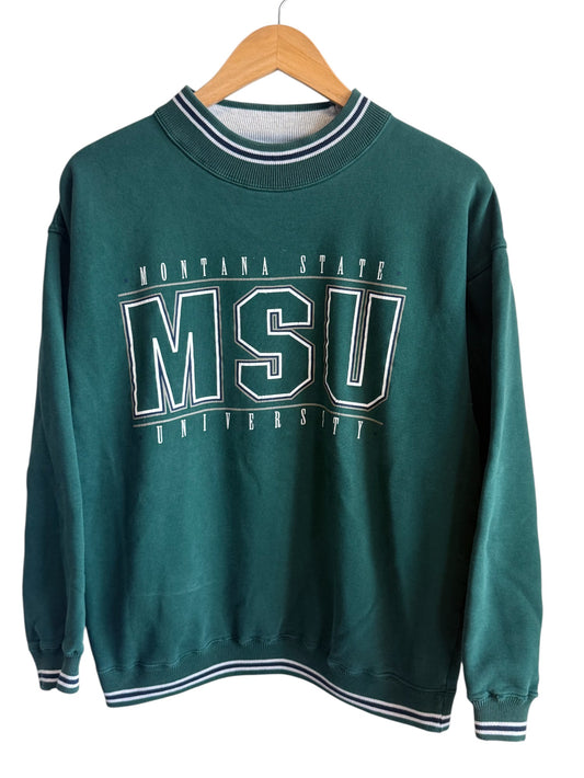 Vintage Montana State University Bozeman College Sweater Size Small