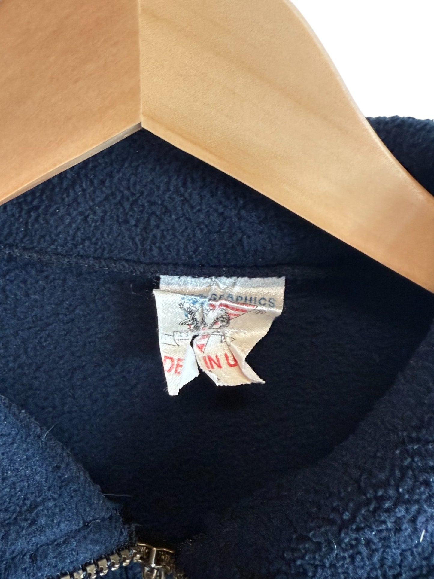 Vintage 90's Alaska Fleece Zip Up Vest Size Large